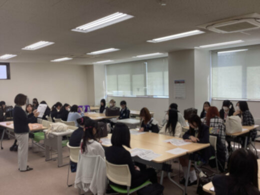 【新潟】1年生のホームルームを行いました✨🌷