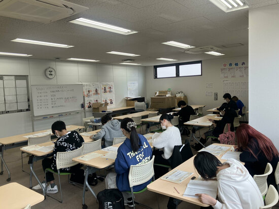 【新潟】✎進学コース情報✎到達度テストを受けました。