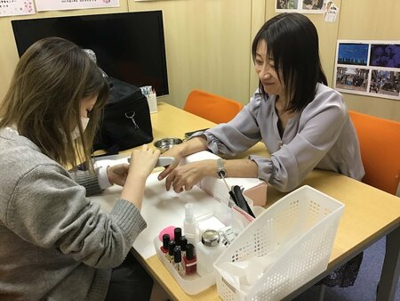 【岡山】ネイリスト検定に向けて自主練習💅