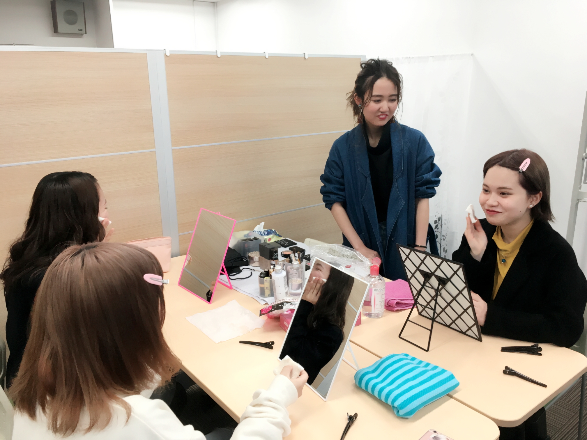 岡山 メイク 美容コース体験授業 岡山校 通信制高校のヒューマンキャンパス高校