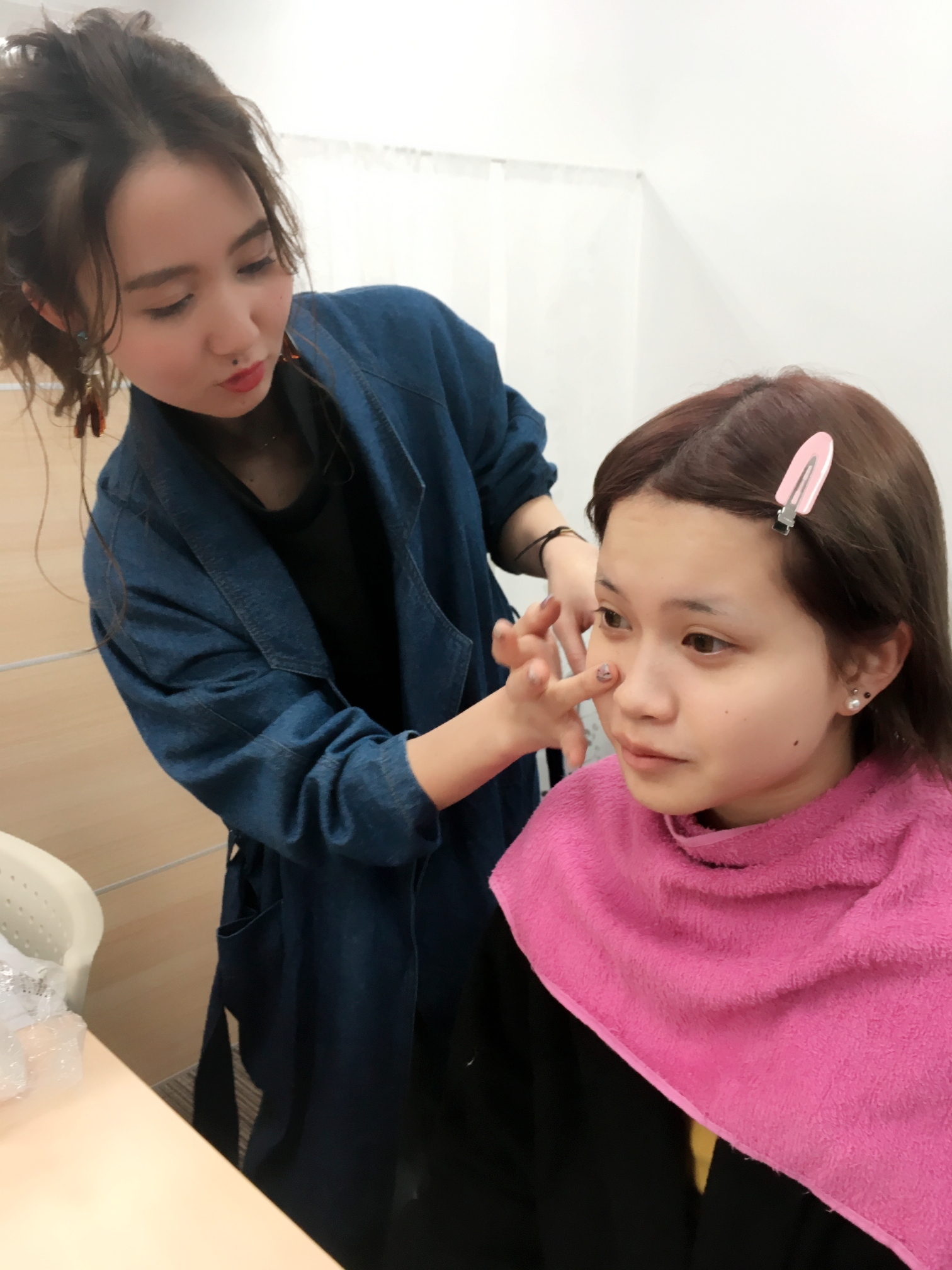 岡山 メイク 美容コース体験授業 岡山校 通信制高校のヒューマンキャンパス高校