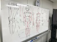 【大宮東口】イラスト体験授業　～身体の描き方～