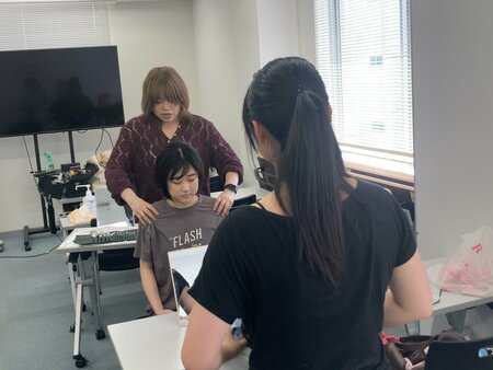 【大宮東口】＜メイク・美容＞転入生が初めて授業に参加しました✨