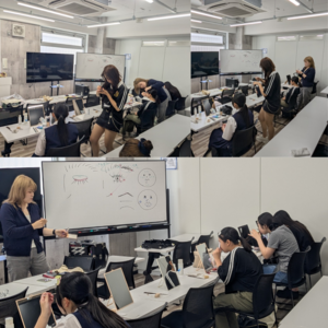 【大宮東口】中学生向けメイク美容体験授業を実施しました✨