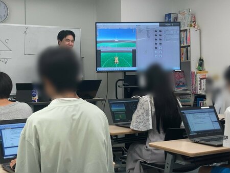 ＜体験授業＞ゲームプログラミング体験を開催いたしました✨