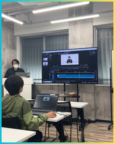 【大宮東口】動画編集の体験授業を実施しました💻