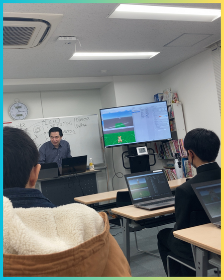 【大宮東口】ゲーム会社勤務の講師によるゲームプログラミング体験授業を実施しました🎮