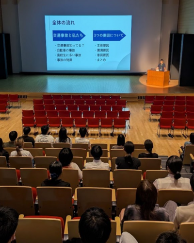 【大宮】薬物乱用防止＆交通安全教室＆進路講話