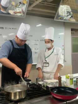 【大宮】調理専攻～グラタン作り～