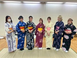 【大阪心斎橋】メイク・美容専攻💄　浴衣着付け＆ヘアセットを行いました👘