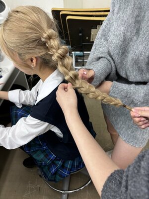 【大阪心斎橋】メイク美容専攻の授業に潜入📷