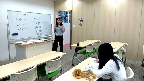 【なんば】韓国語専攻の様子をお届け🥰