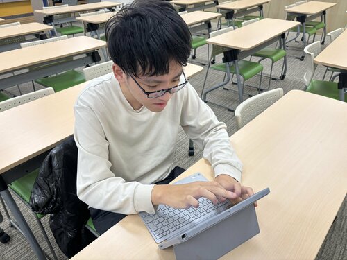 【なんば】chromebookで学習💻✨