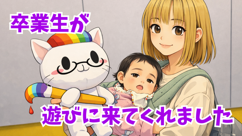 【なんば】卒業生が遊びに来てくれました👶うれしいご報告も🥰