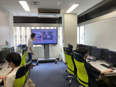 【札幌駅前】🎮👾「プログラム基礎」の授業風景👾🎮