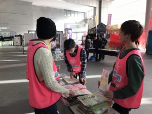 【札幌駅前】毎年恒例！「B.LEAGUE（Bリーグ）」ボランティア