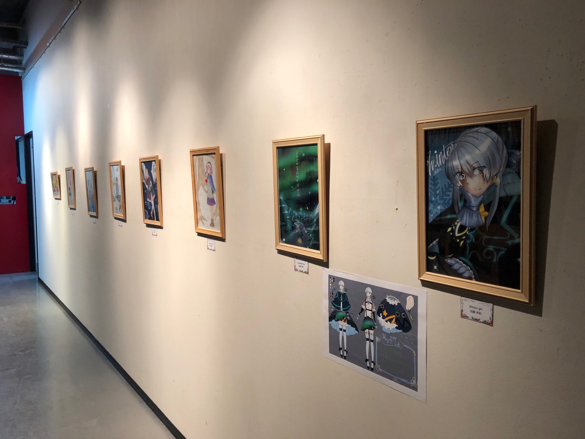 【札幌駅前】ヒューマンキャンパス高等学校イラスト展2019開催中！☆