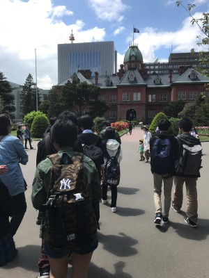 【札幌駅前】道庁見学(*^。^*)