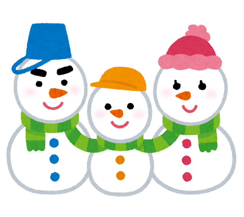 snowman_yukidaruma_family.png