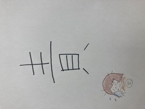 【札幌大通】里館先生の今年の漢字1文字！！