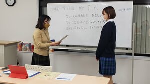 【札幌大通】2021年度　韓国語専攻　～修了式～