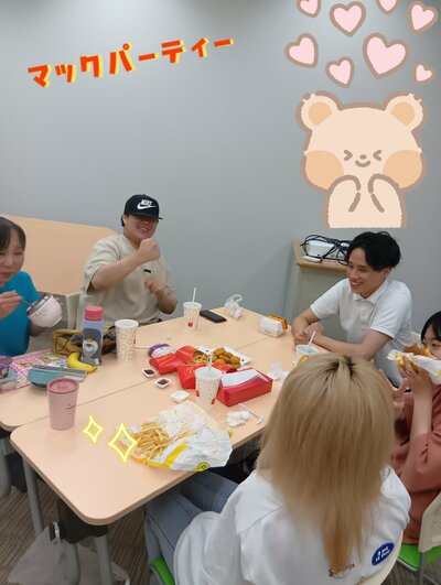 【札幌大通】みんなでマックパーティー🍔🍟