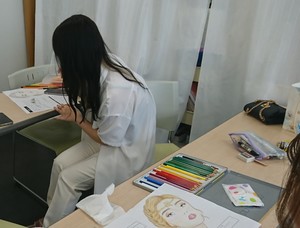 【仙台第二】ヘアメイク フォトコンテストに向け作品制作中‼