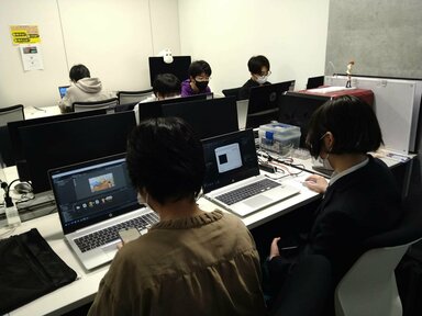 【仙台駅前】ゲームアニメコースの授業に潜入！