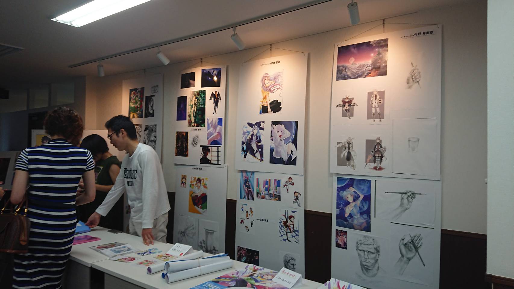 【仙台】ゲーム・マンガ・イラスト作品展が開催されました！【通信制】