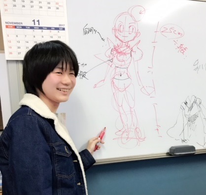 仙台 生徒紹介 マンガ イラスト専門コース 通信制高校のヒューマンキャンパス高校 ヒューマンキャンパスのぞみ高校 設置認可申請中