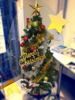 【新宿】校舎内がクリスマス仕様に...☆