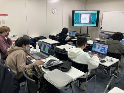 【静岡駅前】ゲーム・アニメ・プログラミングの授業～専門コース