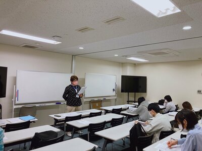 【静岡駅前】オリエンテーションの様子