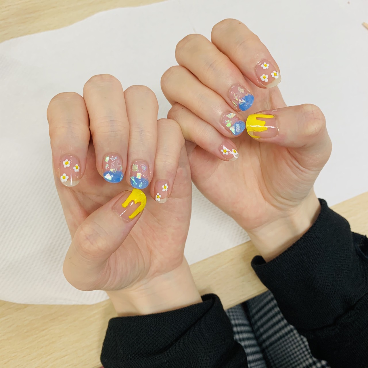 静岡 専門コース メイク 美容専攻 ネイルデザインの授業 静岡校 通信制高校のヒューマンキャンパス高校