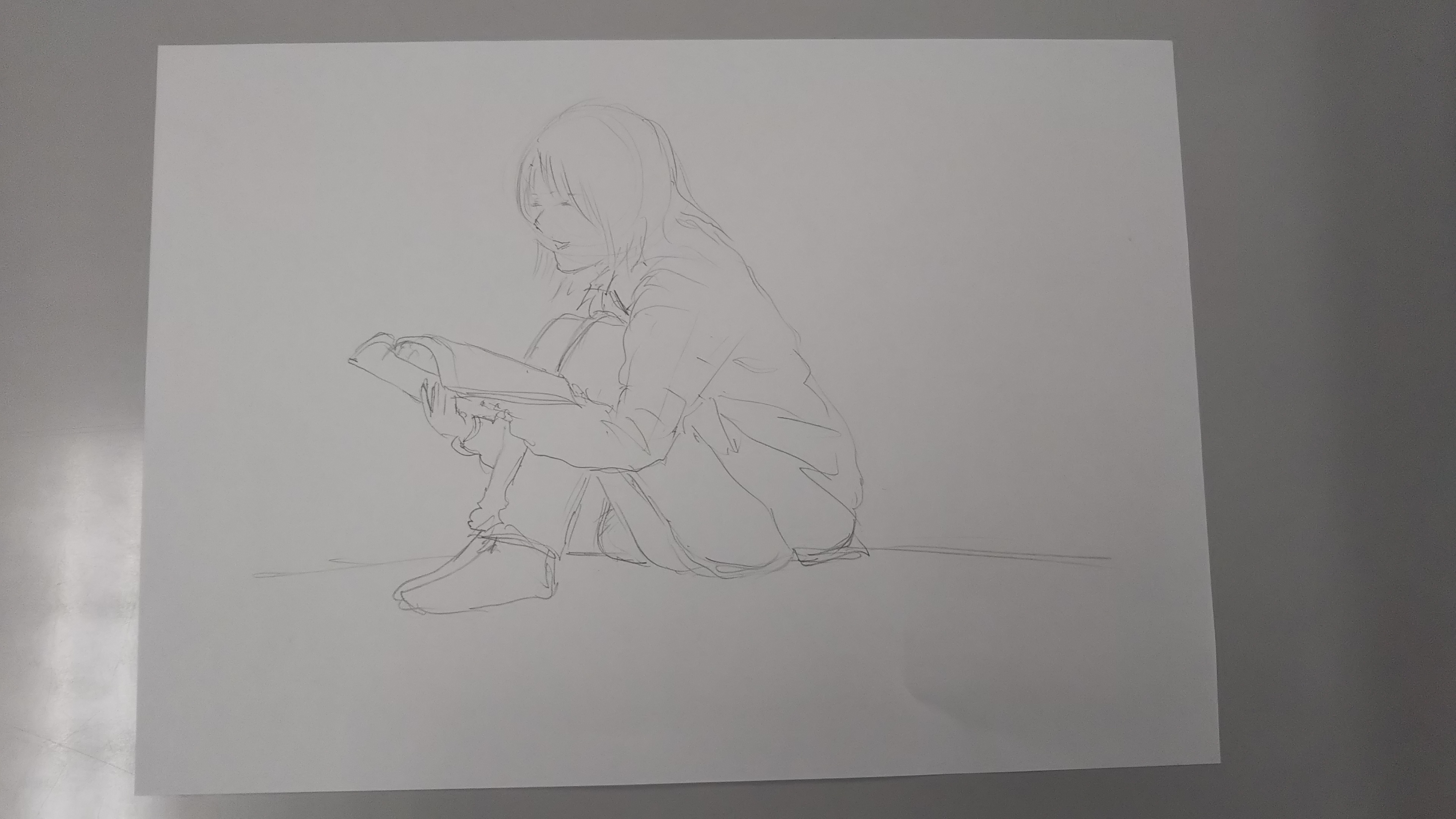 【立川】アナログイラスト「クロッキー」