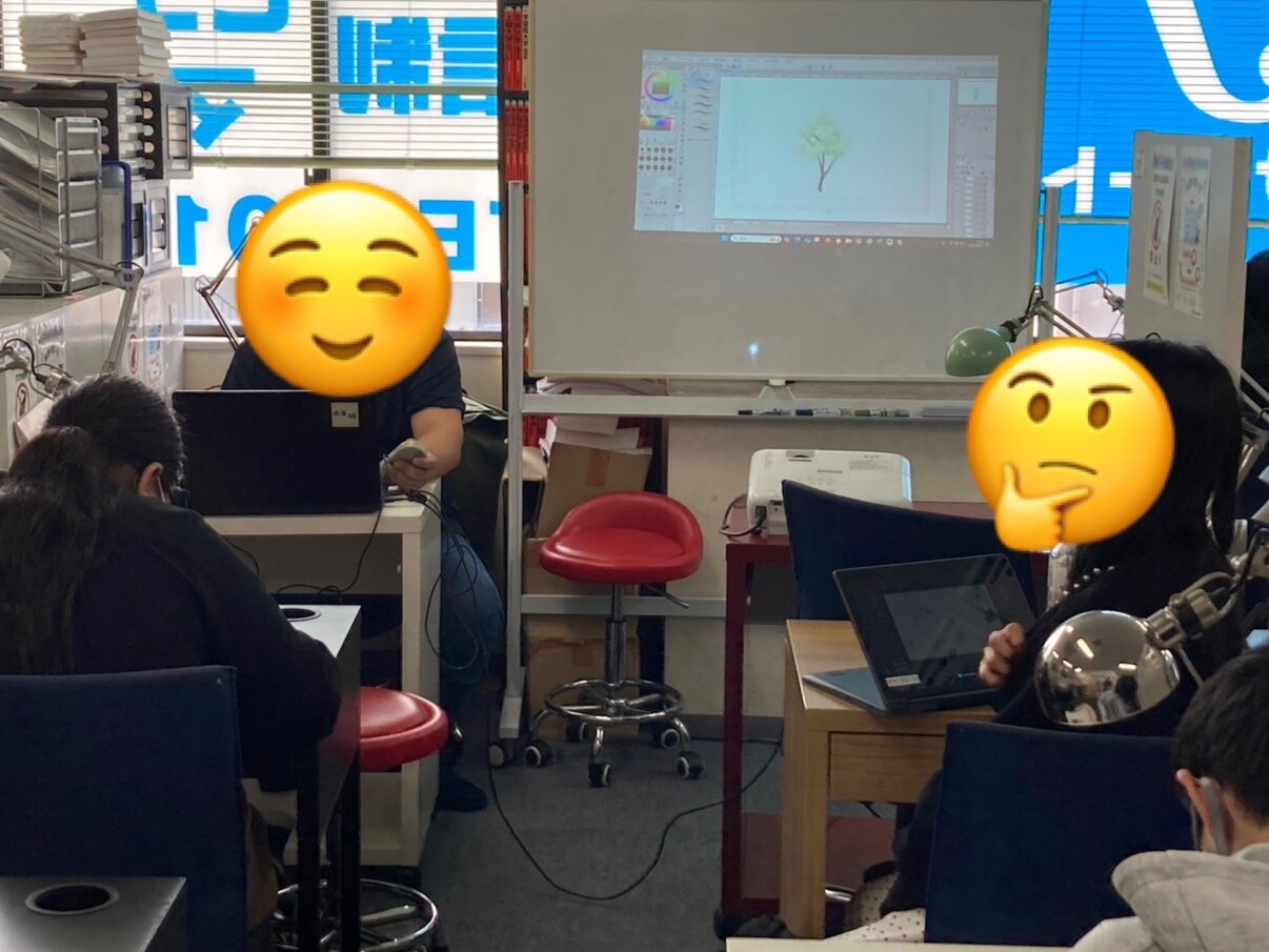 【立川】本日のデジタルイラストの様子🥰