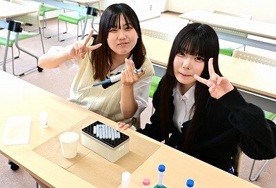  【高松】大阪バイオメディカル専門学校の体験授業😊