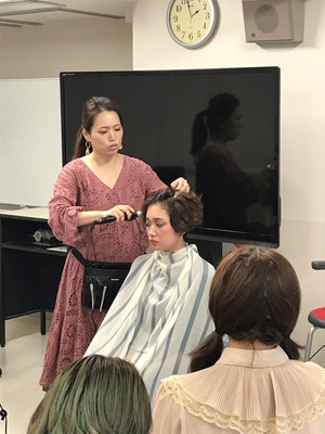 【東京】✿ヘアメイク体験授業レポート✿