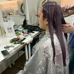 【高田馬場】卒業生が遊びに来てくれました💖カラーのデモンストレーションも！👀✨