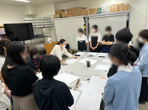 【横浜西口】イラストの体験授業を開催しました！テーマは「男女の描き分け方！」
