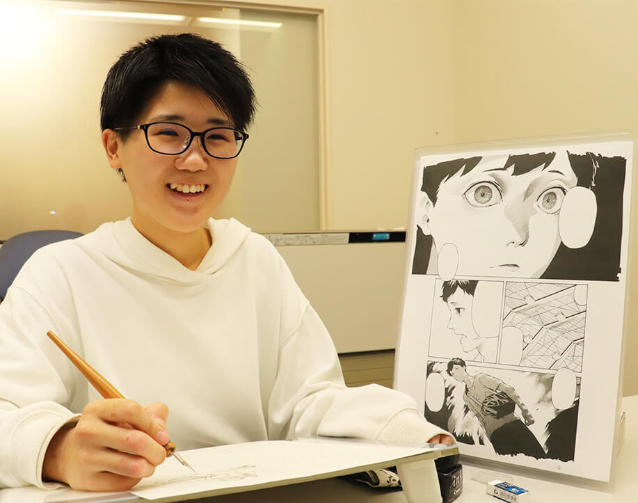 広島第二学習センターの生徒が在学中に漫画家デビュー 通信制高校のヒューマンキャンパス高校