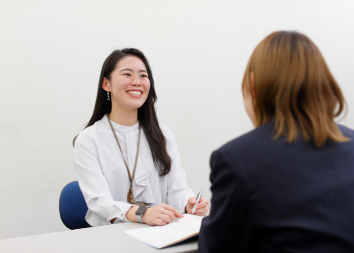 個別相談の様子